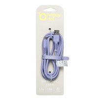 HappyDot kabel USB-A/ USB-C 15W, HDKS15-AC-09 lila 1,5m