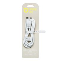 HappyDot kabel USB-C/ Lightning 20W, HDKS20-AL-00 biały 1,5m