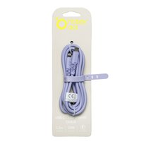 HappyDot kabel USB-C/ Lightning 20W, HDKS20-AL-09 lila 1,5m