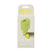 HappyDot Ładowarka sieciowa 20W limonkowy
