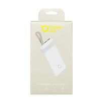 HappyDot Powerbank 10000 mAh biały
