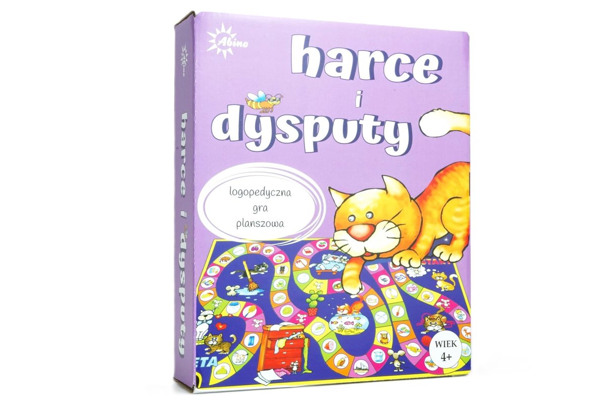 Harce i Dysputy, gra logopedyczna, Abino