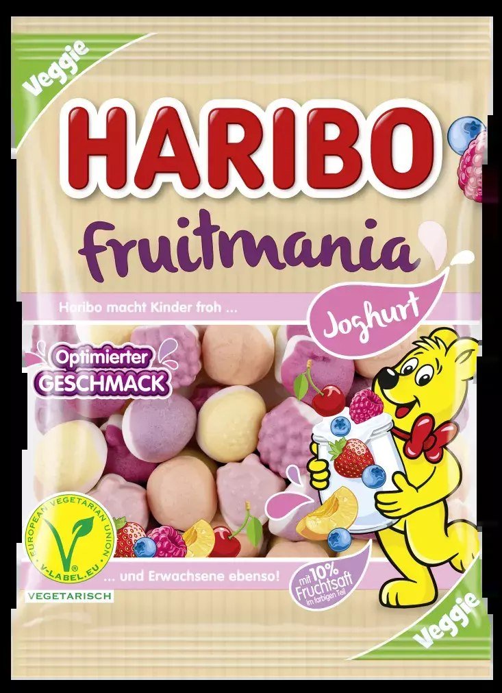 Haribo Fruitmania Joghurt Żelki Vege 160 G Haribo - Inna Marka | Sklep ...