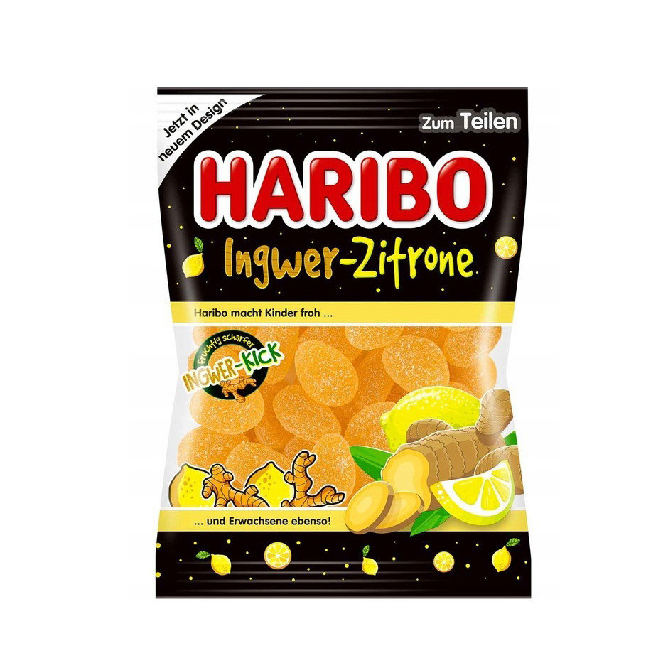 Haribo Ingwer Zitrone żelki Imbirowe 160g - Haribo | Sklep EMPIK.COM