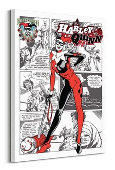 Harley Quinn aka Dr. Harleen Francis Quinzel - obraz na płótnie - Pyramid Posters