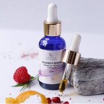 Harmonia, Naturalne Serum Do Twarzy I Dekoltu Z Witaminą C, A, E + Koenzyn Q10, Złocisty Szafir, 30ml HARMONIA
