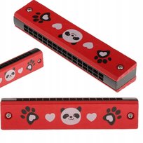 Harmonijka Ustna Drewniana Instrument Dla Dzieci Instrument Muzyczny Panda Inna marka