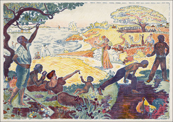 Harmonious Times, Paul Signac - plakat 59,4x42 cm - Galeria Plakatu