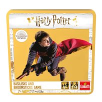 Harry Potter Basiliks&Broomst Węże i drabiny, gra podróżna, Goliath, gra planszowa, Goliath Games Goliath Games