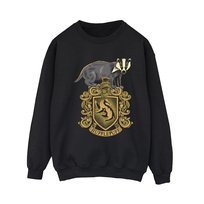 Harry Potter Bluza Damska Herb Hufflepuff (M / Czarny) Harry Potter