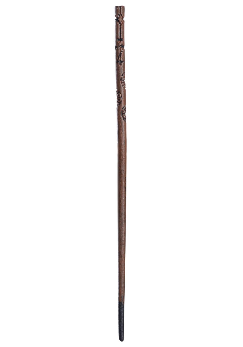 Rubie's Harry Potter czarodziejska różdżka firmy Cedric Diggory brązowa, z tworzywa sztucznego.