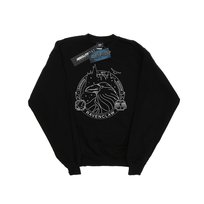 Harry Potter Damska Bluza Z Foką Ravenclaw (XXL (193cm) / Czarny) Harry Potter