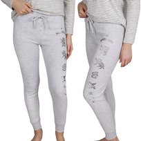 HARRY POTTER Damskie szare legginsy/getry z motywem domów Hogwartu L Harry Potter