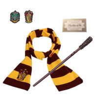 Harry Potter Gryffindor Fred Weasley Szalik Różdżka Wszywki