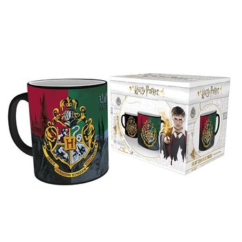 HARRY POTTER heat change mug - Hogwarts Crest / kubek termoaktywny Harry Potter herb Hogwartu - ABS - MaxiProfi