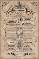 Harry Potter Hogwarts School List - plakat 61x91,5 cm