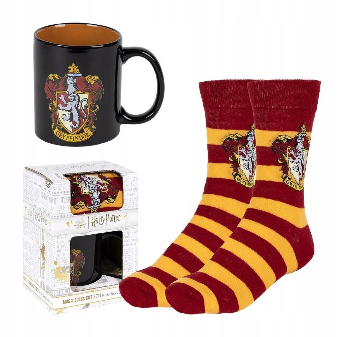 Harry Potter Kubek + Skarpetki 36-41 Gryffindor - Inny Producent ...