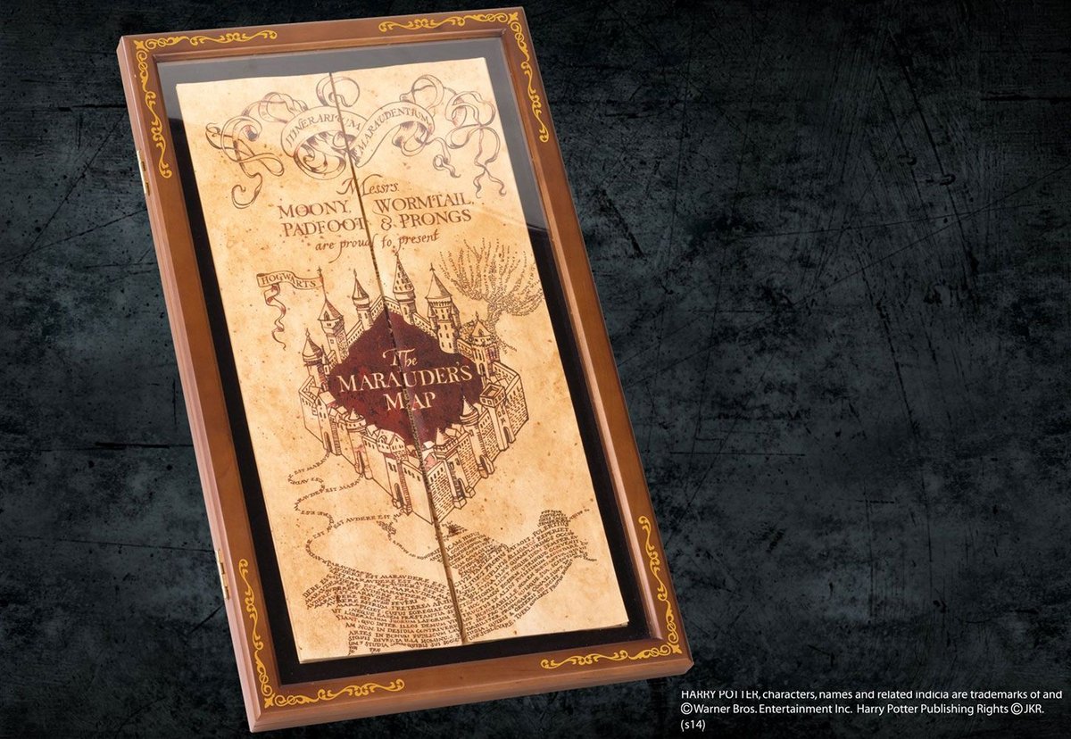 Inny producent Harry Potter Marauder´s Map Display Case