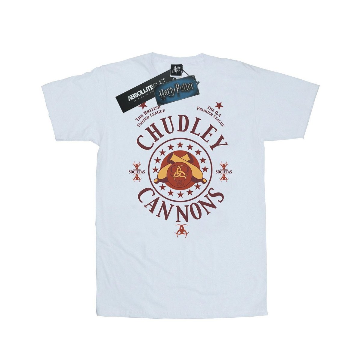 Harry Potter Męska Koszulka Z Logo Chudley Cannons (XL 8,5-9 / Ciepły ...