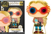 harry potter - pop large enamel pin n° 18 - luna lovegood w/ chase