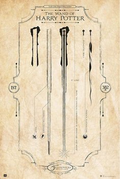 Harry Potter The Wand - plakat 61x91,5 cm - Grupoerik