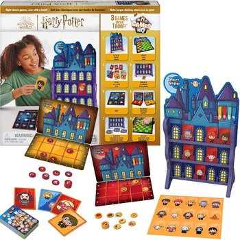Harry Potter Zestaw 8 gier planszowych - Spin Master