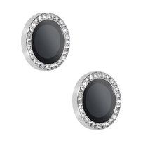 Hartowane szkło HARD DIAMOND na aparat (LENS) do Iphone 17 srebrne (obiektyw 2 sztuki) Inna marka