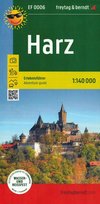 Harz 1:140 000. Wodoodporna mapa samochodowo-turystyczna EF 0006 Opracowanie zbiorowe