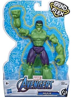 Hasbro, Avengers, figurka Bend and Flex Hulk - Hasbro