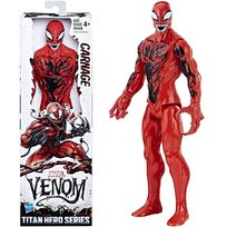 HASBRO duża ruchoma figurka VENOM CARNAGE 30cm model:E2941 seria TITAN HERO