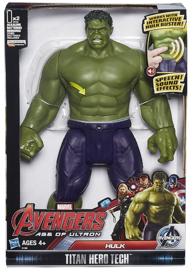 Hasbro, figurka interaktywna Hulk, B1382 - Hasbro | Sklep