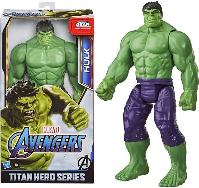 Фото - Фігурки / трансформери Hasbro , figurka kolekcjonerska, Avengers, Titan Hero, Hulk, Deluxe 