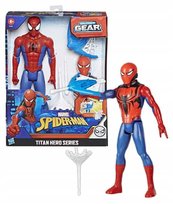 HASBRO FIGURKA SPIDERMAN + KUSZA SERIA TITAN HERO BLAST GEAR MODEL: E7344