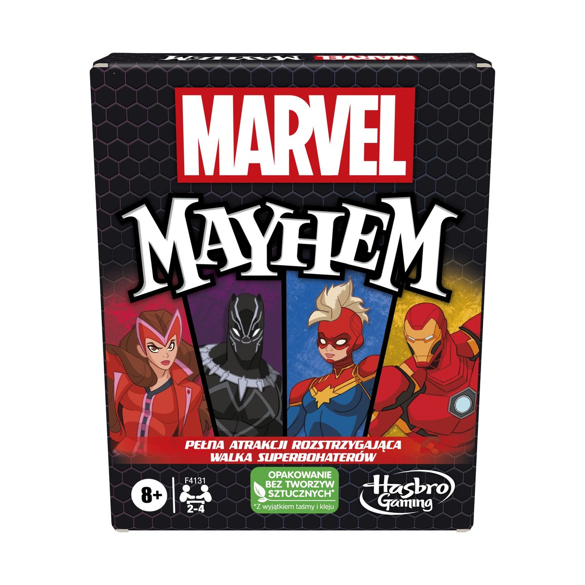 Hasbro Gaming, gra karciana Marvel Mayhem, F4131