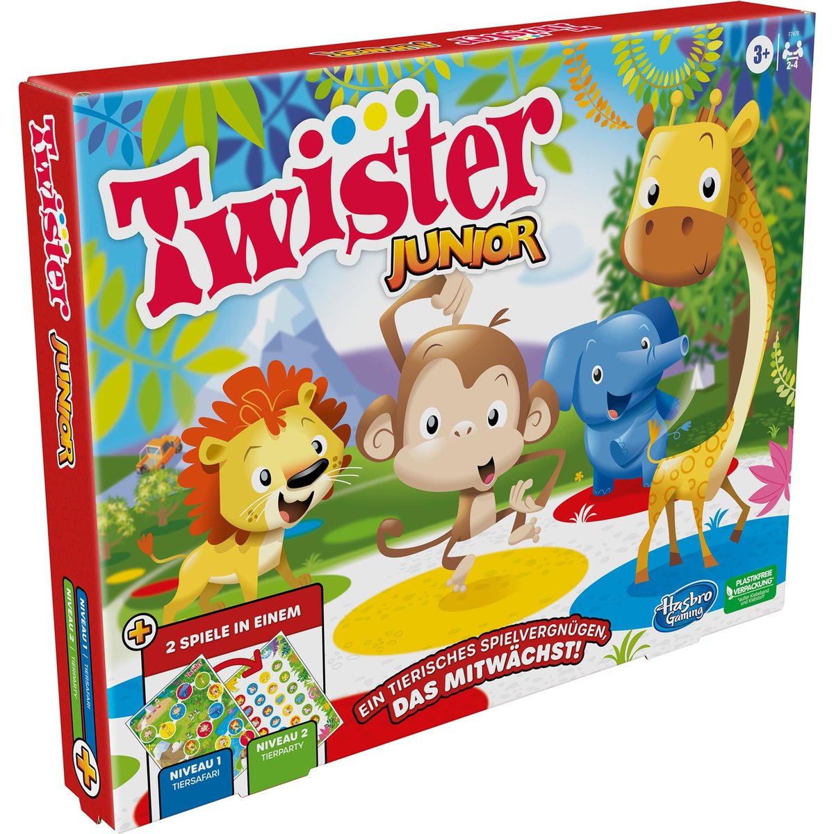 Hasbro Gaming Hasbro Twister Junior Twister - Inna marka | Sklep EMPIK.COM
