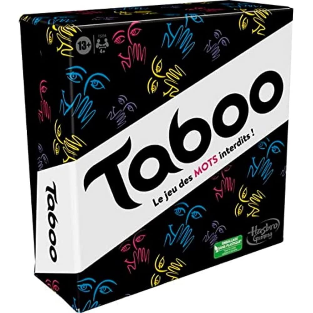 Hasbro Gaming Klasyczna Tabu - Gra Słowna Do Odgadnięcia Dla