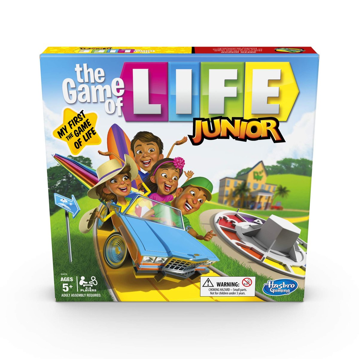 Hasbro Gaming The Game of Life Junior Board Game for Kids From Age 5 ...