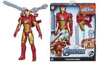 HASBRO IRON MAN + WYRZUTNIA BLAST GEAR DUŻA FIGURKA E7380 MARVEL AVENGERS