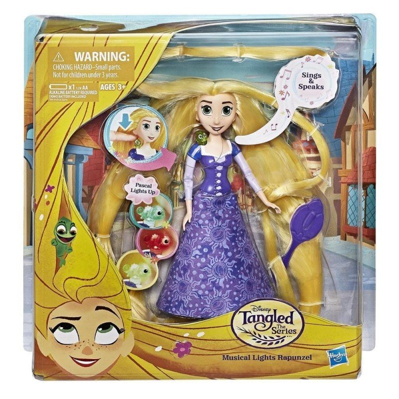 Hasbro, Księżniczki, lalka Śpiewająca Roszpunka
