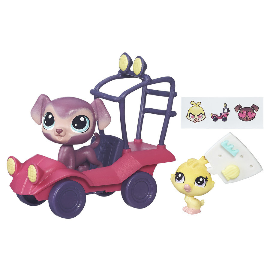 Hasbro, Littles Pet Shop, zestaw figurek- piesek i kaczuszka w ...