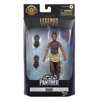 Hasbro, Marvel, figurka kolekcjonerska Black Panther Legends, Shuri, 15 cm, F5975 - Black Panther