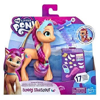 Hasbro, My Little Pony, Movie, Modna Tęczowa Sunny z akcesoriami, F1794 - My Little Pony