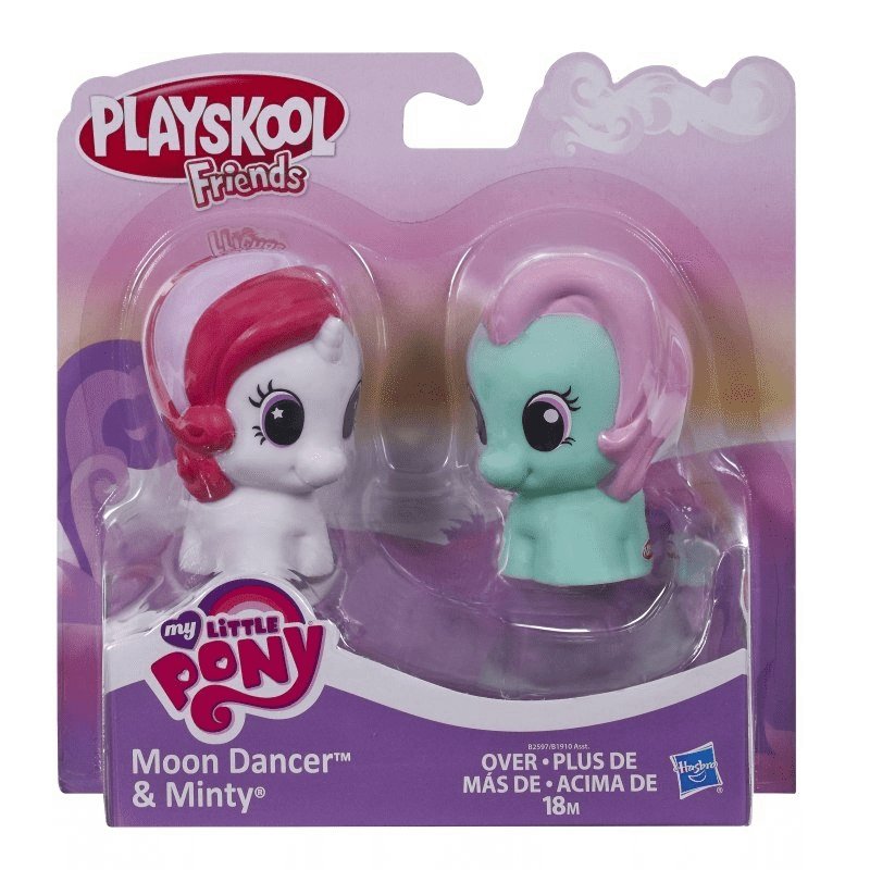 Hasbro, Playskool My Little Pony, figurki, Moon Dancer & Minty