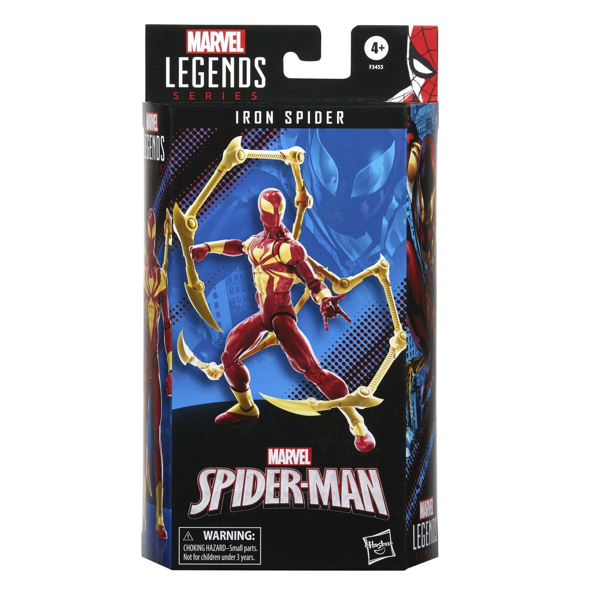 Zdjęcia - Figurka / zabawka transformująca Hasbro , Spiderman, figurka kolekcjonerska Iron Spider, 15 cm, F3455 