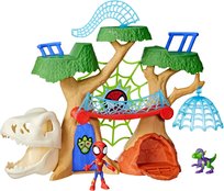 HASBRO SPIDEY i super-kumple Baza Dino-Webs + figurka + dinozaur F9477 Hasbro