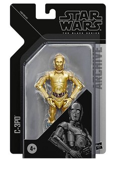 Hasbro, Star Wars Black Series, Figurka kolekcjonerska, 50th Anniversary, C-3PO, 15 cm, F4369 - Hasbro