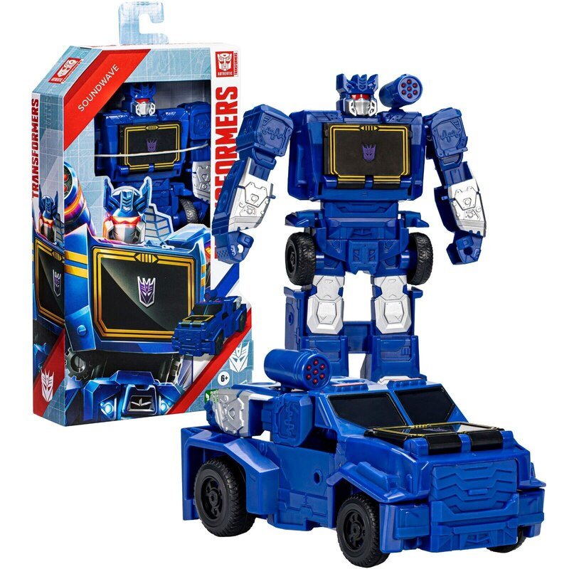 Zdjęcia - Figurka / zabawka transformująca Hasbro Transformers Authentic Soundwave F6761 