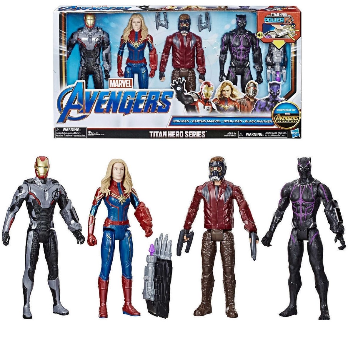 MARVEL   RRセット Hasbro, Zestaw figurek Avengers, 30 cm, E6903 - Hasbro