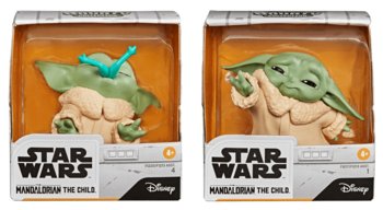 Hasbro, Zestaw figurek kolekcjonerskich, Star Wars Mandalorian, Baby Yoda Froggy Snack i Force Moment, F1254 - Hasbro