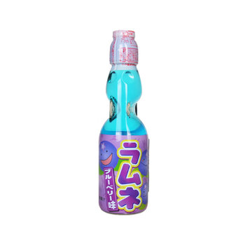 Hatakosen, japońska lemoniada Ramune o smaku jagodowym, 200ml - Hatakosen